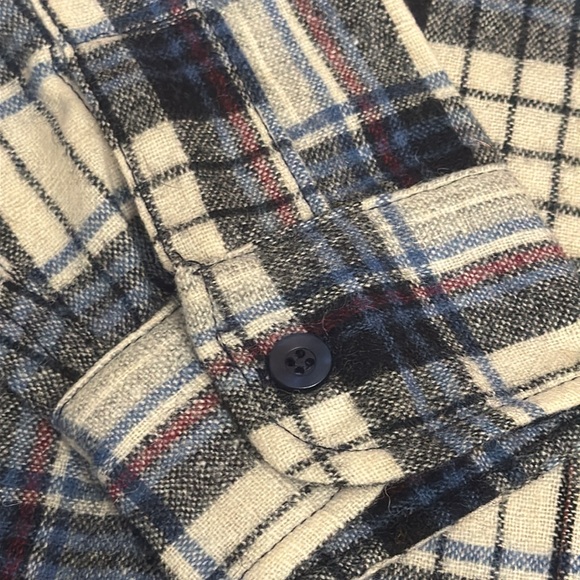 Vintage L.L. Bean Tartan Plaid Wool Shirt - Picture 5 of 17